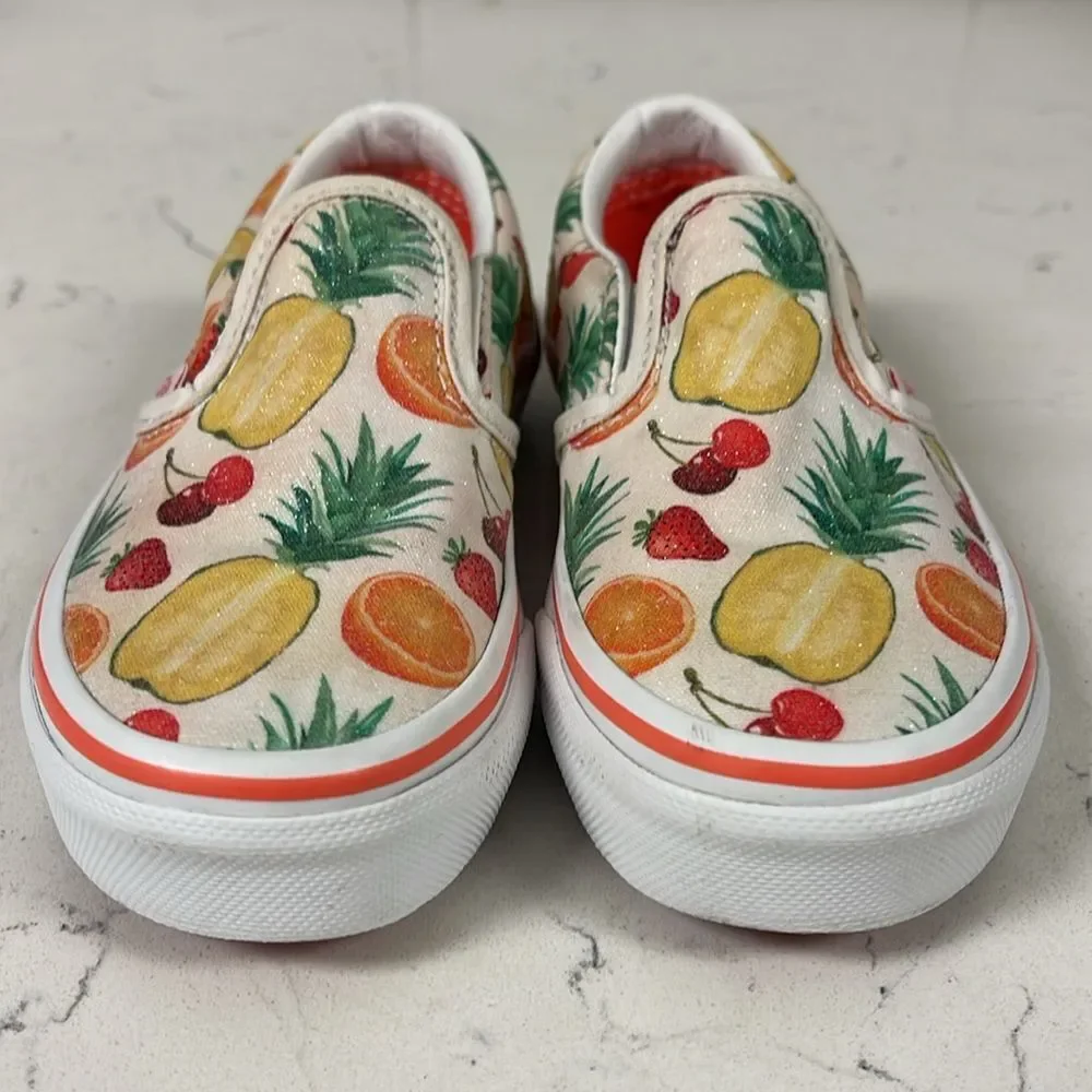 Vans Vans Slip On Fruit Sneakers Size 11 Topical Fruit